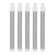 Filtros para Pistola de Pulverização Sem Ar - 5 Unidades, Aço Inox, 60 Mesh, 110mm x 10mm - imagem 1
