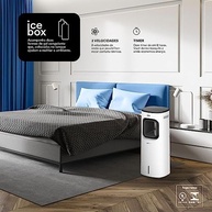 Climatizador de Ar 3 em 1 Eos 3,5L com Controle Remoto - ECL30D 220V - imagem 5
