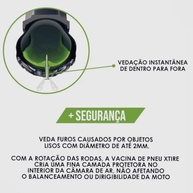 Câmara de Ar Xtire Vacinada Aro 18: Proteção Automática para XRE 300, Tornado e Mais! - imagem 4