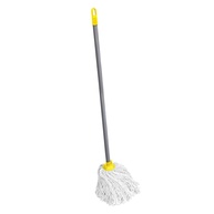 Rodo Mop Esfregão Limpa Fácil com Tiras de Algodão e Cabo de Madeira - Arqplast - imagem 1