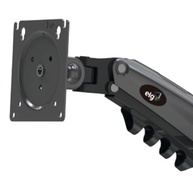 ELG, F160N, Suporte Articulado de Mesa com Pistão a Gás e Ajuste de Altura, 2 Monitores de 17” a 35”, Com Organizador de Cabos, Capacidade de 2kg a 9kg, Preto - imagem 4