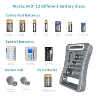 Testador de Bateria Universal Dlyfull com LCD: Verifique Todas as Suas Pilhas Facilmente! - imagem 3