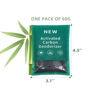 Pacote com 6 Absorvedores de Odor de Carvão Ativado - Desodorizante Natural para Casa, Carro, Geladeira e Pet - imagem 2