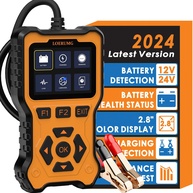 Testador de Bateria Automotiva 12V/24V LOERUMG HBCZ007: Diagnóstico Digital Completo - imagem 1