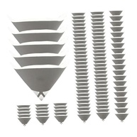 Funil de Papel Filtro 100x - Cone de Filtro para Spray Automotivo com Alto Desempenho - imagem 2