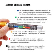 Caneta Teste De Espessura De Revestimento De Automóveis Massamedidor Teste Detecta Carro Batido Retoque Pintura Massa Tinta Verniz - imagem 4
