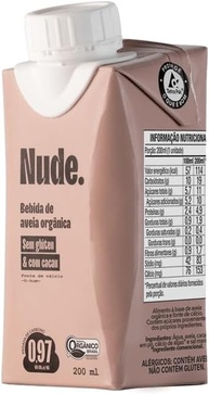 Bebida de Aveia Cacau Nude To-Go 200ml - imagem 1