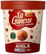 Pasta de Amendoim Avelã Vegana – La Ganexa – 450g - imagem 1