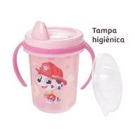 Copo de Treinamento Patrulha Canina Baby 330ml Rosa - Seguro e Divertido para Bebês - imagem 3