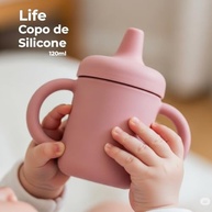 Copo de Silicone NT-2 120ml Rosa - Seguro e Prático para Bebês e Crianças - imagem 5
