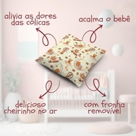 Samani Baby - Bolsa Térmica para Cólicas em Bebês com Estampa Fofa de Ursinho Aviador - imagem 4