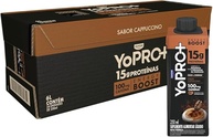 Pack YoPRO Bebida Láctea Energy Boost UHT Capuccino 15g de Proteínas 250ml - 24 Unidades - imagem 1