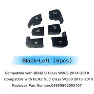 Botão de Volante para Mercedes Benz Classe C & GLC (2014-2019) - Controle de Áudio e Voz (Esquerdo, Preto) - imagem 3