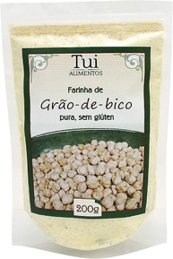 TUI ALIMENTOS Farinha De Grão De Bico - 200G - imagem 1