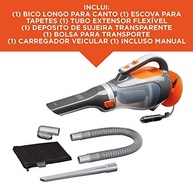 BLACK+DECKER Aspirador de Pó Portátil 12V BDCV610 - Potência e Conveniência para Limpeza Automotiva - imagem 4
