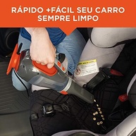 BLACK+DECKER Aspirador de Pó Portátil 12V BDCV610 - Potência e Conveniência para Limpeza Automotiva - imagem 5