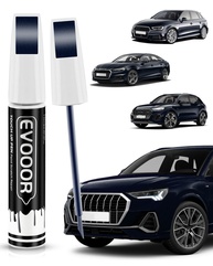 Tinta de Retoque Navarra Blue Metallic (LX5H/2D) para Audi - Caneta 2 em 1 com Microaplicadores - imagem 1