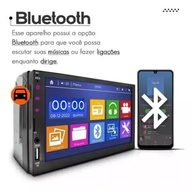 Central Multimídia Parati G4 MP5 com Moldura e Câmera de Ré - Android e Bluetooth - imagem 3