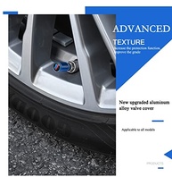 Tampas de Válvula de Pneu em Alumínio Azul para BMW Série 1-8, X1-X7, Z4 - Proteção e Estilo Esportivo (4 Unidades) - imagem 5