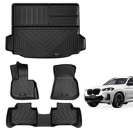 Tapetes e Forro de Porta-Malas Personalizados BMW X3 G01 e X4 G02 (2019-2024) - Proteção Total para Todos os Climas - imagem 1