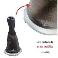 Bola Câmbio Coifa Prata para Gol, Saveiro e Voyage G5/G6 - Toque de Estilo e Conforto - imagem 3