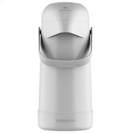 Garrafa Térmica Magic Pump com Bomba de Pressão 500ml - Branco | Mantém Bebidas Fria por 24h e Quente por 12h - imagem 2