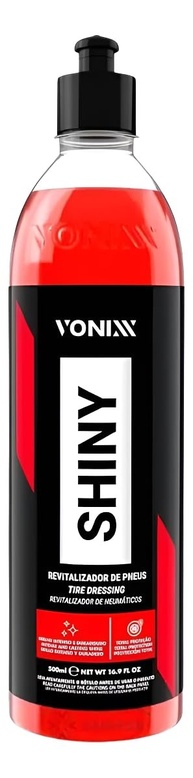 Shiny Revitalizador de Pneus: Pretinho Brilhante e Duradouro 500ml - imagem 1