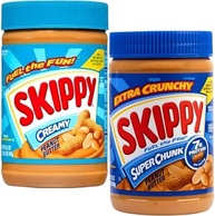 Manteiga Pasta de Amendoim Peanut Butter Americana SKIPPY Cremosa e Crocante 2 Unidades de 462g cada - imagem 2