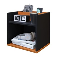 Conjunto Cabeceira Casal Queen 160cm com Mesa de Cabeceira Suspenso Porta Celular Madri (OffWhite/Freijó) - imagem 5