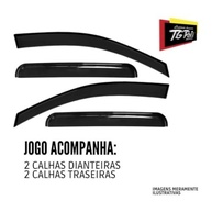 Calha Defletora de Chuva GM Nova Montana Cabine Dupla 2023 (4 Portas) - Proteção e Estilo - imagem 4
