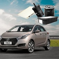 Kit Completo de Filtros Mann-Filter SP11063-4 para Hyundai HB20: Ar, Óleo, Combustível e Cabine - imagem 3