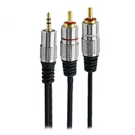 Cabo P2 + RCA Fitz 5M: Conexão de Áudio Impecável com Plug Metal - imagem 3