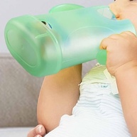 Kokiya Suporte para caixa de, bolsa de compressão, antiderramamento, sem sujeira, fácil de segurar, de qualidade alimentar, bolsa de armazenamento para, Verde - imagem 3