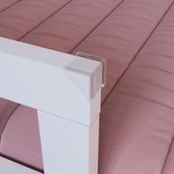 Cama Montessoriana de Solteiro com Escada e Escorrega Aveiro - Design Inovador para o Quarto Infantil - imagem 5