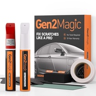 Kit de Retoque para Ford Rapid Red Metallic - Caneta de Pintura Profissional com Revestimento Transparente - imagem 1
