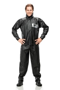 Capa de Chuva Pantaneiro 2700 PVC Com Gola, Capa de Chuva Esportiva, Conjunto Impermeável Preto, Jaqueta e Calça em PVC, para Motociclismo e Atividades ao Ar Livre - imagem 2