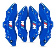 Kit 4 Capas de Pinça de Freio BMW Azul - Estilo e Proteção para 118i, 120i, 125i, 320i, 325i, 328i, 330i, Z4, X3 - imagem 1