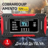 Carregador Inteligente 12V com Display LCD: Revitalize Baterias de Carro, Moto e Caminhão - imagem 4