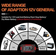 Carregador Inteligente 12V 6A para Carro e Moto: Carga Rápida e Reparo de Bateria - imagem 5
