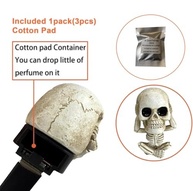 Kit 3 Caveiras Decorativas para Saída de Ar do Carro - Estilo Gótico e Dia das Bruxas - imagem 4