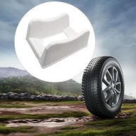 Suporte para Exibição de Pneus de Carro, Bandeja de Armazenamento Multiuso para Aros, Expositor de Rodas para Reparo Automotivo, Uso Doméstico E Ofici, Branco - imagem 4