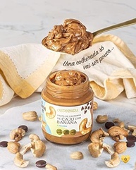 Castanharia Pasta De Castanha De Caju Com Banana E Chocolate 210G - imagem 2