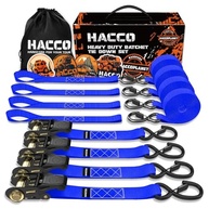 Kit 4 Tiras de Amarração de Catraca Reforçada 2,5cm x 4,9m - Segurança Máxima para sua Carga! - imagem 2