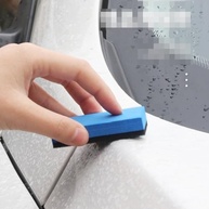 Kit 6 Esponjas Cerâmicas para Lavagem e Polimento de Carro | Aplicador de Cera e Tratamento de Pneus - imagem 3