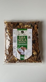 Granola Néctar de Coco Biomass, Vegano, Rico em Cereais e Oleaginosas, 400g - imagem 2