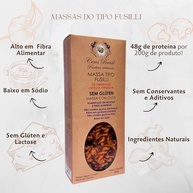 Macarrão Fusilli de Lentilha Vermelha Sem Glúten Ceres 200g - imagem 3