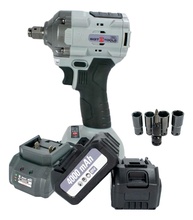 Chave de Impacto Sigma Tools 1/2" 600Nm Brushless Profissional c/ 2 Baterias 21V 4Ah - imagem 1