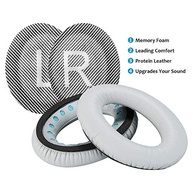 Renove seu Bose QC25/QC35: Almofadas de Reposição Cinza Claro (L+R) - Conforto e Qualidade! - imagem 3
