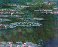 Ninféias (1904) de Claude Monet - Tela Canvas 60x75cm | Obra de Arte Original para Decoração - imagem 1
