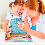 Quadro de Recompensa Infantil Magnético 30x40 cm - 124 Tags + Caneta - Eduque com Diversão - imagem 3